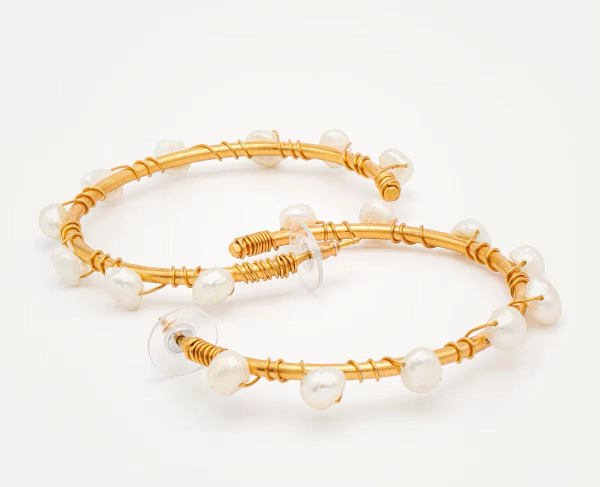 Candonga mediana perla tejida