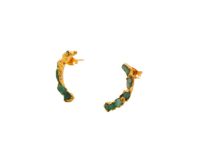 Mini Topo Media Luna Esmeralda fusión