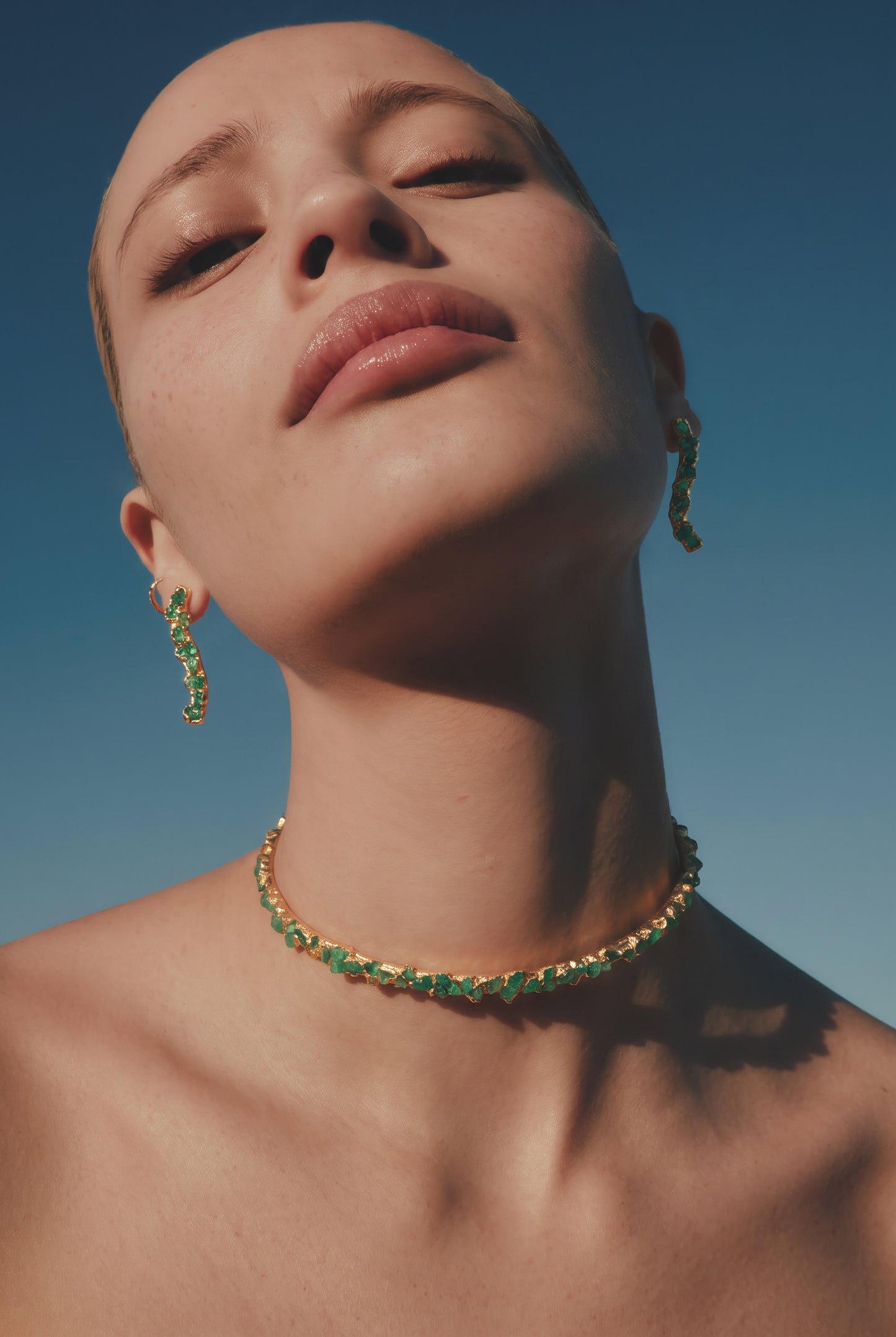 Emerald Mosaic Choker - FUSION