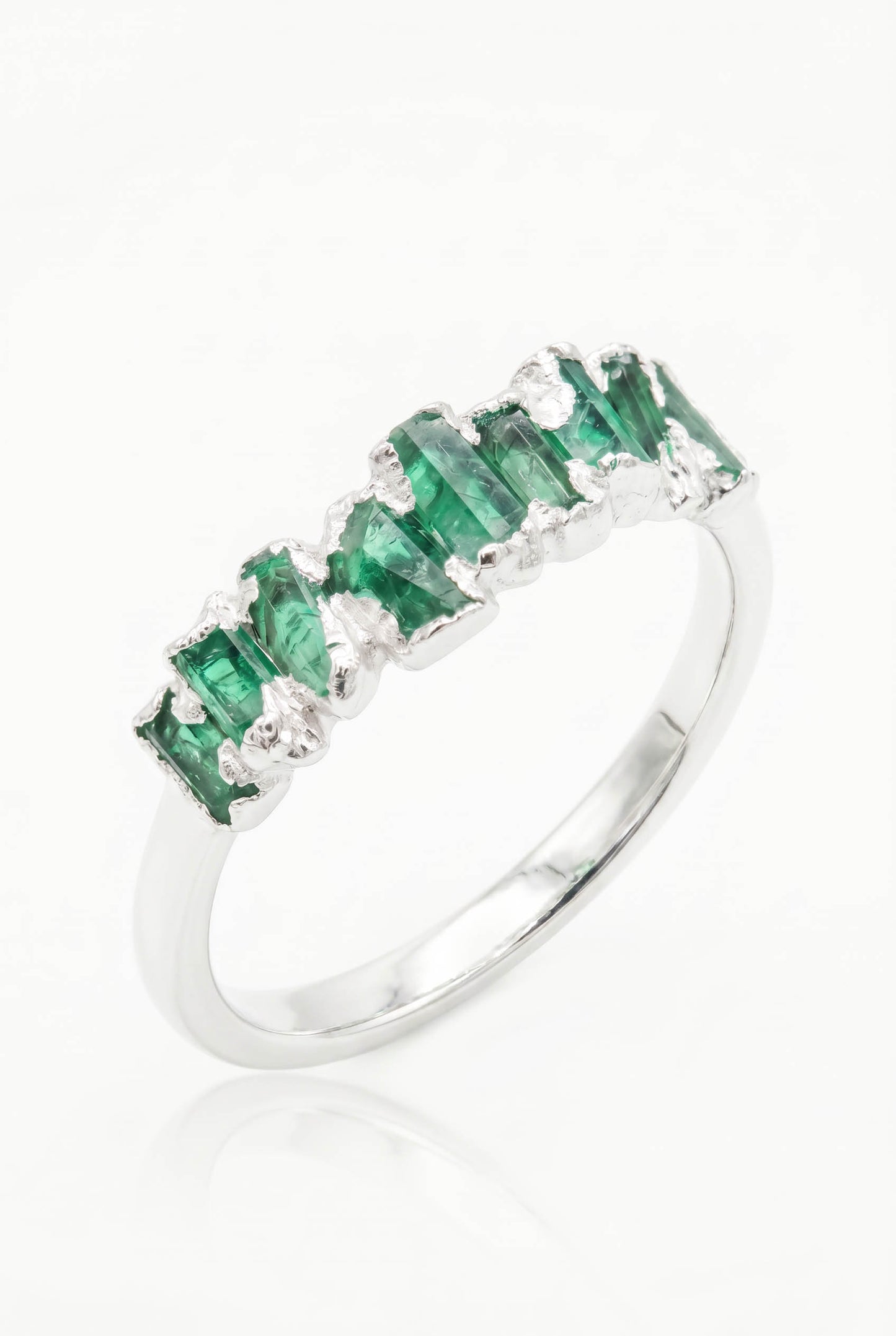 ANILLO CANUTILLOS FUSIÓN PLATA 925